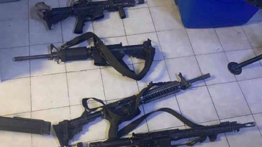 Golpe al crimen: Aseguran 11 armas de fuego, cargadores y cartuchos en San Ignacio Río Muerto