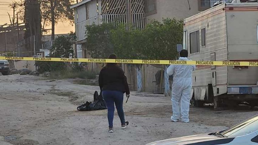 Terror en Tijuana: Cortado en varias partes, hallan los restos de una persona al interior de una bolsa