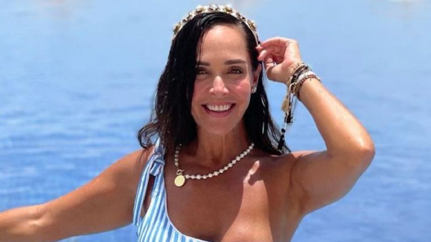 Sharis Cid, actriz de TV Azteca, sorprende con tremendas fotos en bañador a sus 51 años