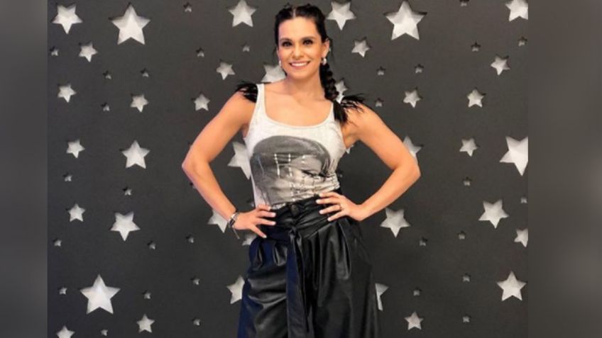 Tania Rincón arranca la Navidad en Televisa y modela atractiva minifalda en 'Hoy': "Chiquitita"