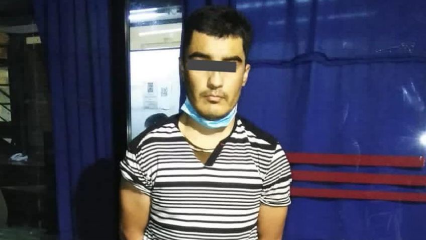 Lo descubren en posesión de 'crystal' en calles de Hermosillo; fue entregado a la Policía