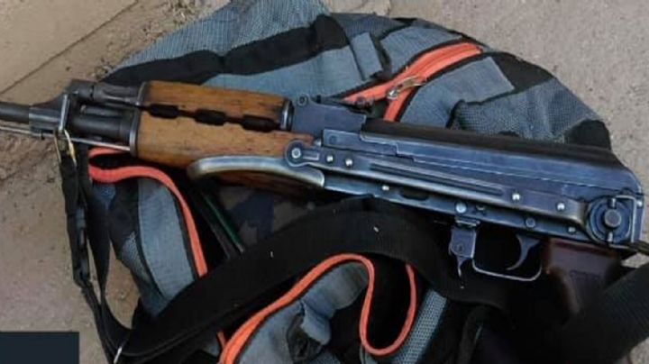 Alto al crimen en Hermosillo: Aseguran 'cuerno de chivo', droga y ropa táctica en el Tazajal