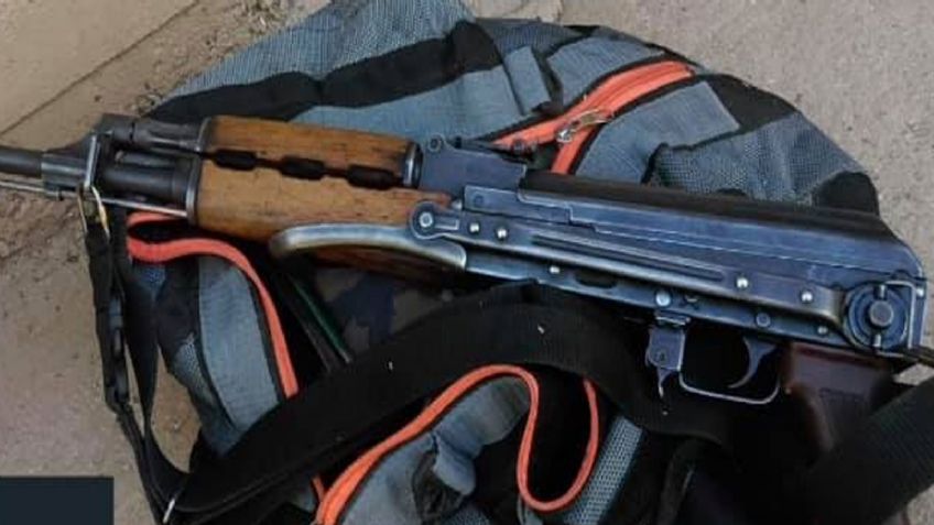Alto al crimen en Hermosillo: Aseguran 'cuerno de chivo', droga y ropa táctica en el Tazajal