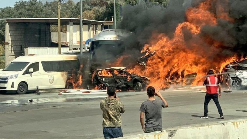 VIDEO: Así fue el aparatoso accidente en carretera México-Puebla que dejó 19 muertos