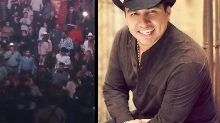 ¡Horror en el regional mexicano! Pelea campal en concierto de Julión Álvarez queda en VIDEO