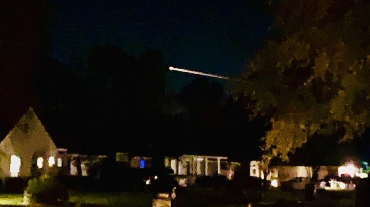 VIDEO: ¡No es un ovni ni un meteorito! Así se vio en México el regreso de cápsula espacial