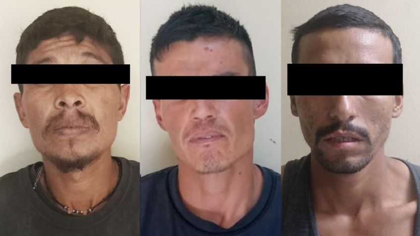 Capturan a tres presuntos 'tiradores' en posesión de droga en San Luis Río Colorado