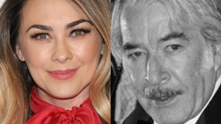 Aracely Arámbula queda destrozada por la muerte de Enrique Rocha: "Gracias por ser mi papá"