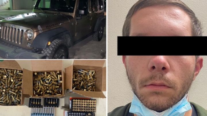 Arrestan a Benjamín en garita de Sonora; transportaba mil 261 cartuchos para arma de fuego