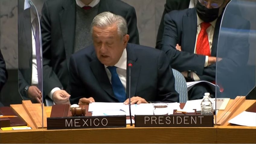 Corrupción, desigualdad y violencia: Los temas con los que AMLO inauguró sesión en la ONU