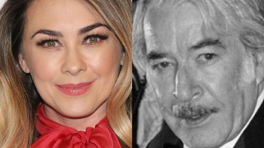 Aracely Arámbula queda destrozada por la muerte de Enrique Rocha: "Gracias por ser mi papá"