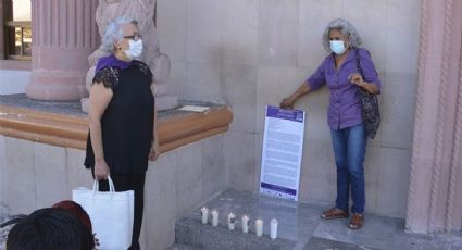 Colectivo inicia vigilia en Palacio Municipal de Cajeme para pedir justicia por Marisol Cuadras
