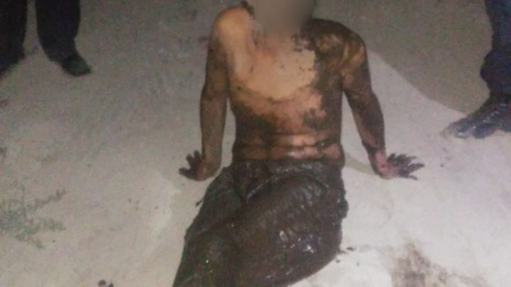 ¡De no creerse! Santos irrumpe en un terreno y queda atrapado en un pantano por 3 días