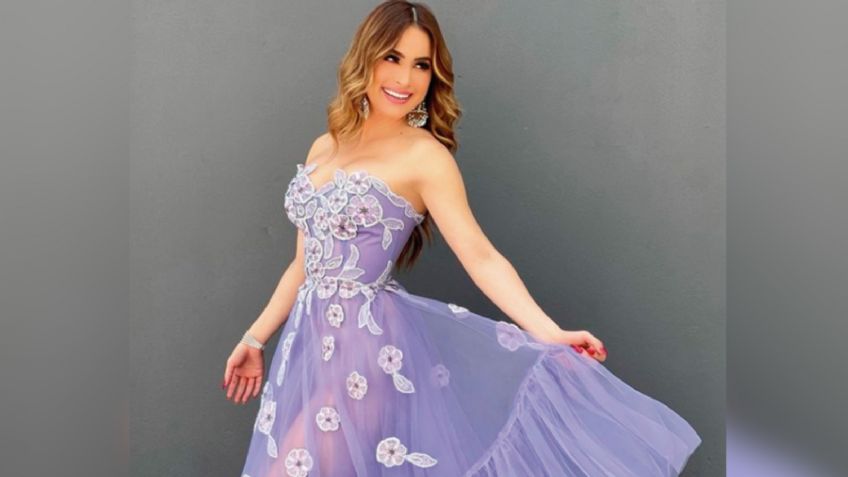 Cynthia Rodríguez luce su cinturita con entallado vestido en Instagram y derrite a todo TV Azteca
