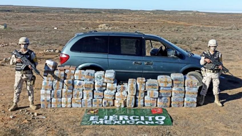 Duro golpe al narco en Sonora: Incautan megacargamento de cocaína, fentanilo y 'crystal'