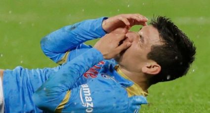 Napoli descarta que 'Chucky' Lozano tenga traumatismo craneofacial tras golpe en juego de ayer