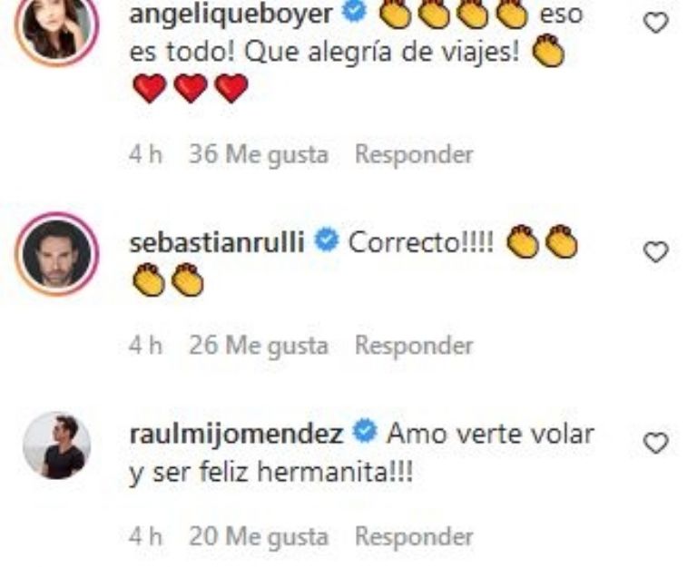 Comentarios positivos a Fernanda Castillo