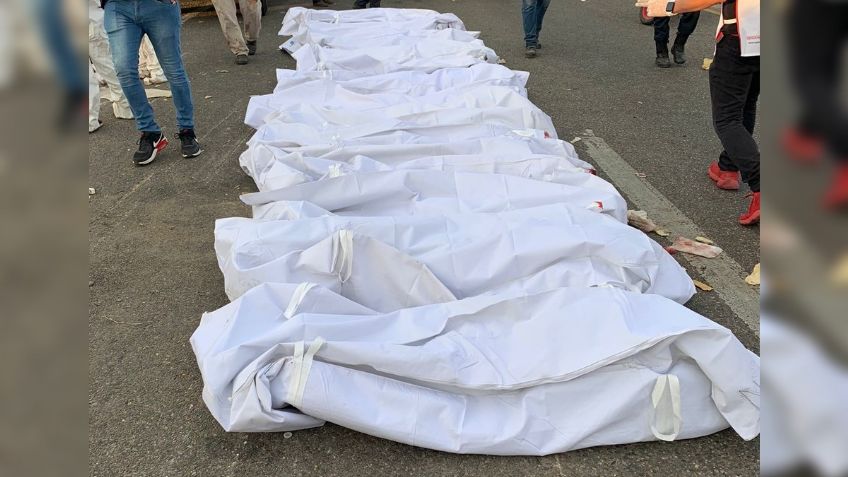 Suman 55 migrantes muertos tras volcadura de tráiler en Chiapas; responsables siguen prófugos