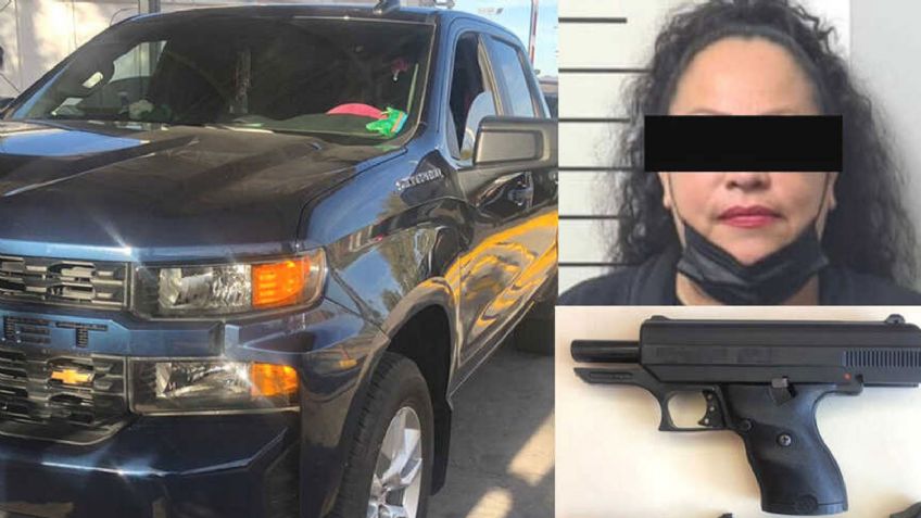 En posesión de arma de fuego, aseguran a Elizabeth 'N' en frontera de EU con Sáric