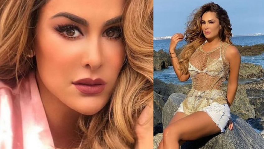 Ninel Conde presume su belleza con coqueto bañador desde la playa y conquista Instagram