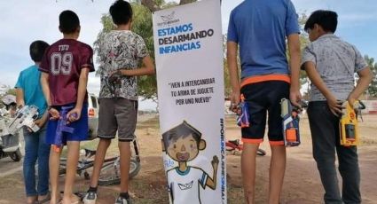 Ciudad Obregón: Campaña 'Desarmando Infancias', inaugurará escultura el día del niño