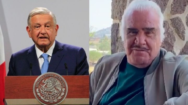 "Símbolo de la canción ranchera": Tras muerte de Vicente Fernández, AMLO envía conmovedor mensaje