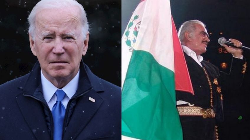 El mundo llora la partida de Vicente Fernández: Joe Biden, presidente de EU, lamenta su muerte