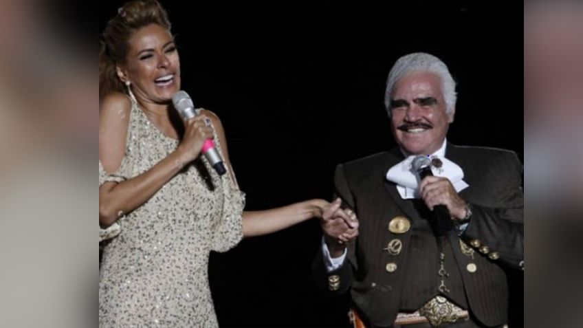 VIDEO: Galilea Montijo recuerda a Vicente Fernández al cantarle en su cumpleaños