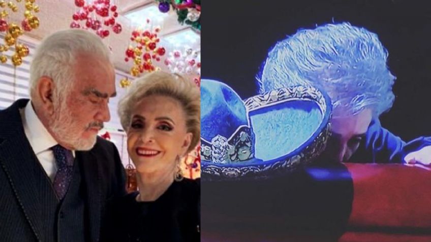 Luto en la dinastía: Tras muerte de Vicente Fernández, doña Cuquita pide que la sepulten junto a él