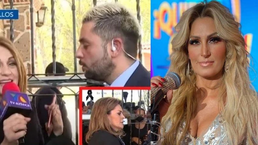 Desde 'VLA', Anette Cuburu humilla a Mara Patricia Castañeda en funeral de Vicente Fernández