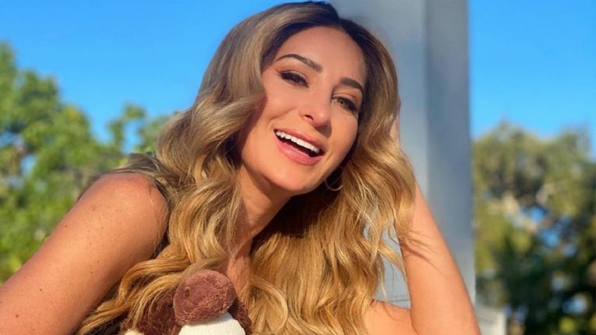 ¡A un lado Irina Baeva! Geraldine Bazán luce su cinturita con coqueto 'look' y paraliza Instagram