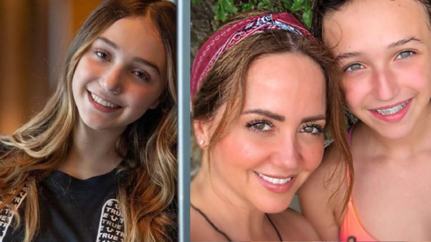 Nina Rubín, hija de Andrea Legarreta, llega así de guapa a 'Hoy' y enamora a todo Televisa