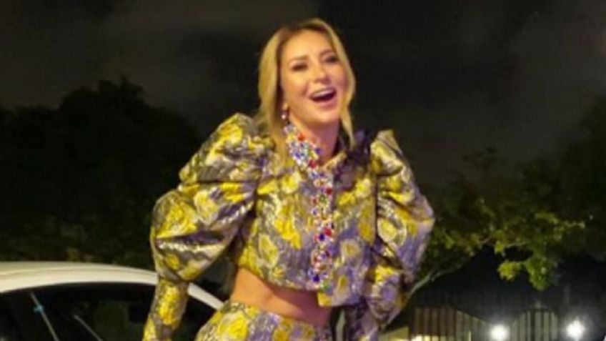 "Lo que dejó ir Gabriel Soto": Geraldine Bazán causa furor en Instagram al modelar coqueta falda