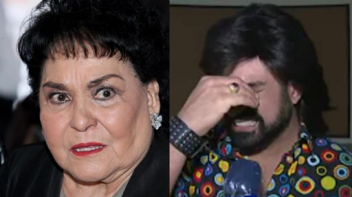 "Ya despertó": Ahogado en llanto, actor de Televisa da inesperada noticia sobre Carmen Salinas