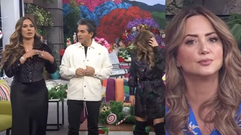 Elenco de 'Hoy' humilla y deja en vergüenza a Legarreta por lucir así su vestido: "Es muy barato"