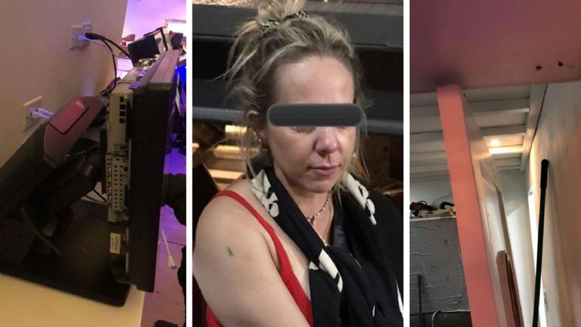 Hermosillo: Mónica 'N' es arrestada por no pagar su cuenta en un bar y causar daños