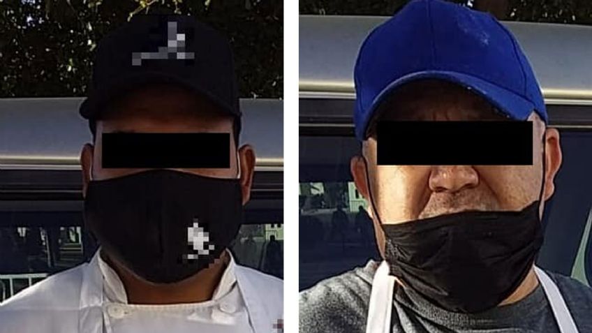 Sorprenden a dos hombres llevándose insumos de salón de eventos en Hermosillo