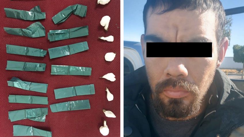 Cae supuesto 'tirador' en estacionamiento de Hermosillo; le aseguran 27 envoltorios de droga