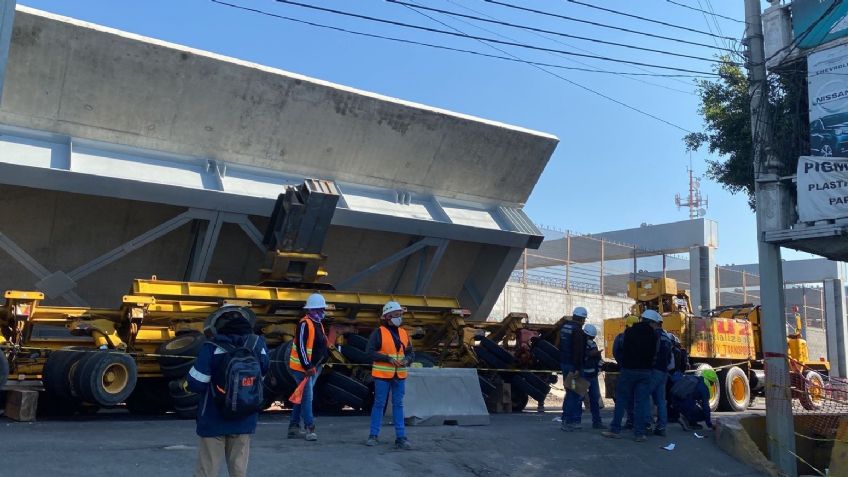 FOTOS: Autoridades se movilizan tras la caída de una trabe de 300 toneladas en CDMX