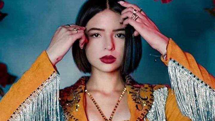 Ángela Aguilar publica FOTO navideña con su mascota y ¿se burlan de ella?: "El Grinch"