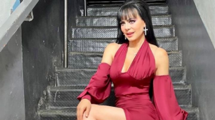 Maribel Guardia alegra la Navidad y derrite a Televisa al lucir cinturita con atractivo vestido