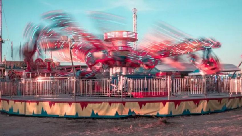 Colapsa juego mecánico en la Ciudad de México y menor embarazada resulta lesionada