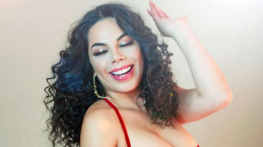 ¿Cuál frío? Lizbeth Rodríguez, exchica Badabun, luce piernas con ligero atuendo navideño