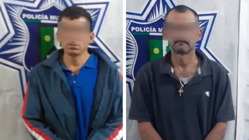 Caborca: Gracias a denuncia de vecinos, caen dos presuntos 'tiradores' y aseguran droga