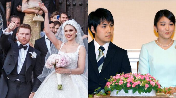 ¡Desde el Canelo Álvarez hasta la princesa Mako! Ellos son los famosos que se casaron este 2021