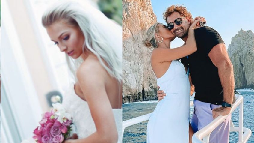 Golpe a Geraldine Bazán: Irina Baeva aparece vestida de novia tras irse a la playa con Gabriel Soto