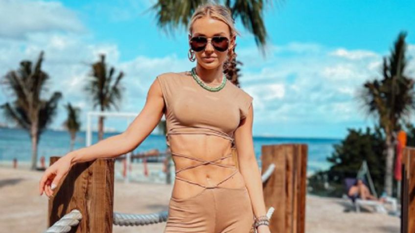 Irina Baeva deja en shock a todo Televisa al mostrar abdomen de acero en Instagram
