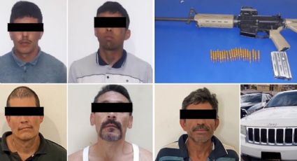 Capturan a 34 presuntos delincuentes en Sonora; aseguran armas, drogas y vehículos