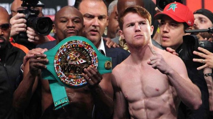 Floyd Mayweather asegura le ganó "fácil" a 'Canelo' Álvarez: "Y eso que tenía 40 años"