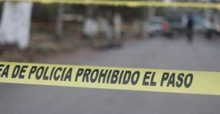 Acordonan el sitio del crimen